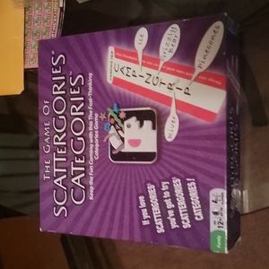 Scattergories game